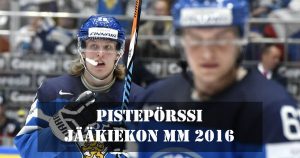 Jääkiekon MM 2016 pistepörssi