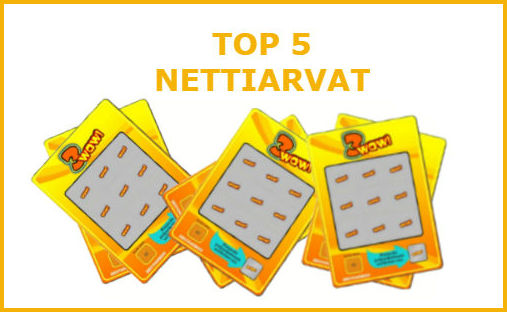 top 5 nettiarvat